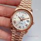 Noob Rolex Day Date Rose Gold With White Dial Roman Numbers Swiss 3255 Automatic Watch (2)_th.jpg